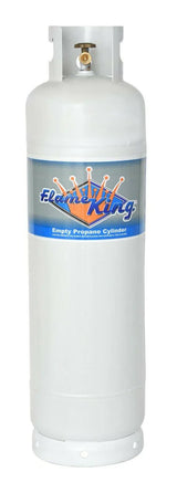 60 lb pound steel propane tank lpg refillable cylinder with pol valve new