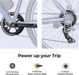 Eb5 Electric Bike 500W Motor 40Miles 20Mph