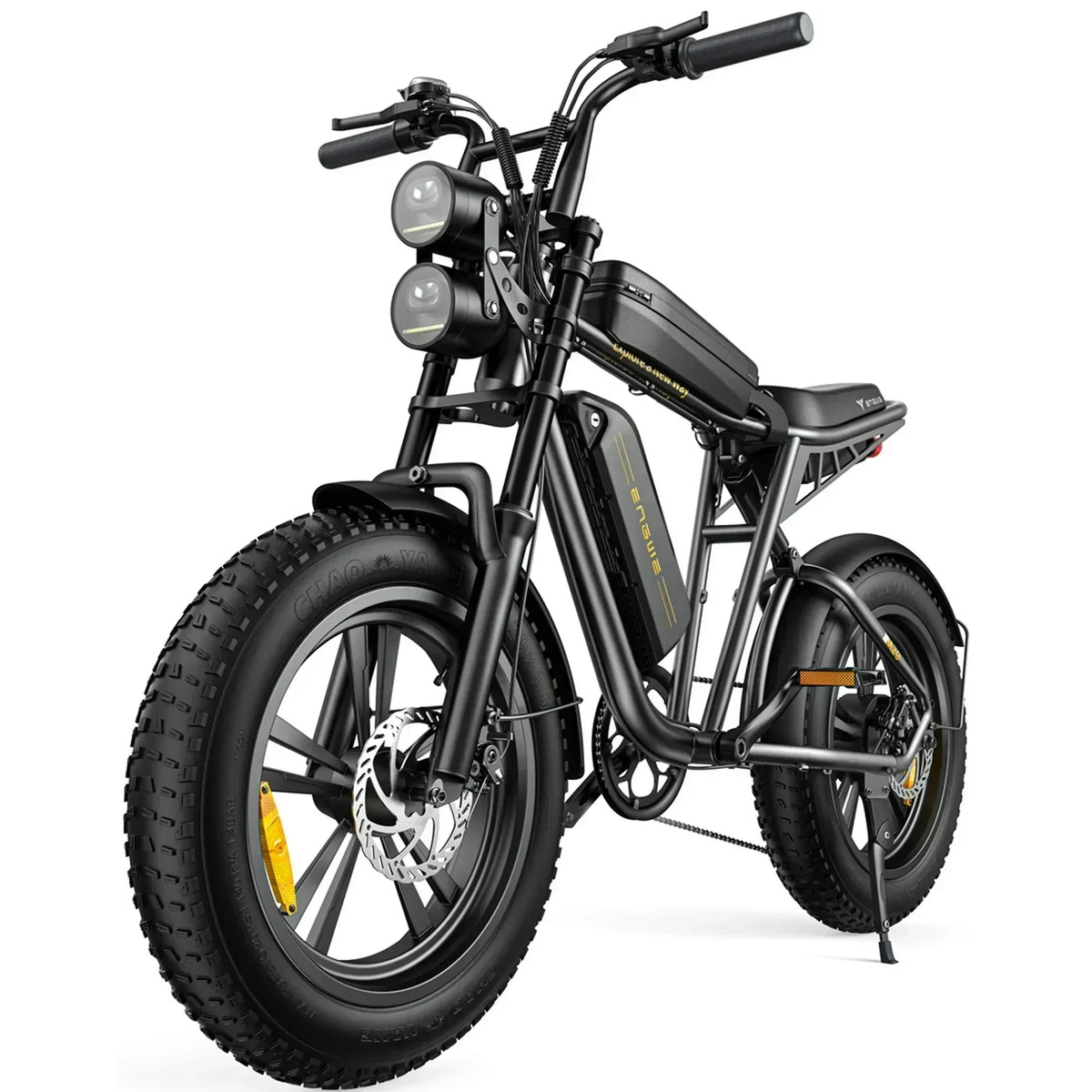 1000W Electric Bike for Adults, Retro-Style, 28mph, 94 Miles Range, 20���ワ拷���ゆ��x4.0���ワ拷���ゆ�� Fat Tires, Full Suspension, UL Certified