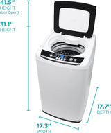 BLACK+DECKER 0.9 Cu. Ft. Portable Washing Machine - 5 Wash Cycles