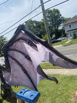 Wide Animated Bat Man