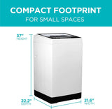 BLACK+DECKER 0.9 Cu. Ft. Portable Washing Machine - 5 Wash Cycles