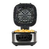 PowerXL Grill Air Fryer Combo Plus 6 QT 12 in 1 Indoor Slow Cooker, Roast, Bake, 1550 Watts, Stainless Steel Finish : Home & Kitchen