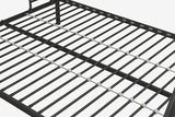 DHP Dusty Twin Over Full Metal Bunk Bed, Off White