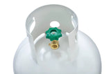 100 lb Steel Propane Cylinder with OPD Valve, DOT Approved, Rust-Resistant, for Grills & Heaters