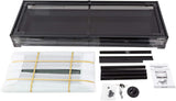 REPTI ZOO 67 Gallon Reptile Terrarium, Sliding Glass Doors, 48"x18"x18"
