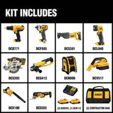 20V MAX 10-Tool Combo Kit DCK1020D2 with Batteries & Charger