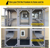 Catio Outdoor Cat Enclosure - Large Walk-In Kitty Cage