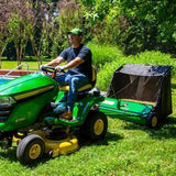 John Deere 42�测�� Tow-Behind Lawn Sweeper, 24 cu. ft. Capacity, Adjustable Brushes
