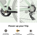 Eb5 Electric Bike 500W Motor 40Miles 20Mph