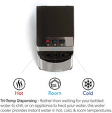 Brio Self Cleaning Bottom Loading Water Cooler Water Dispenser 3 Temperature Settings