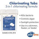 Pool Time 21827PTM 35 lbs. Chlorinating Tablets