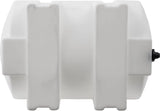 Horizontal Polyethylene Reservoir Water Tank with Legs, 550 Gallon, Made in the USA, Poly Tank for Water and Non-Flammable Liquids, Rust and Corrosion Proof