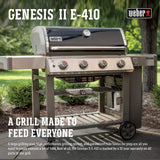 Weber 67011001 Genesis II E-410 Natural Gas Grill, Black