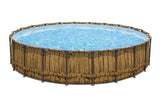 22' x 52" Round Above Ground Pool Set