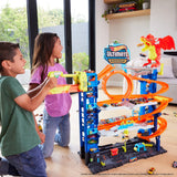 Hot Wheels City Ultimate Garage Playset with 2 Die-Cast Cars, Storage for 50+ Cars Child Age 4-8