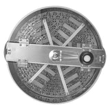 Leaf trimmer, 16-inch trimming bowl, manual flower branch trimmer, equipped with stainless steel blades for rotary trimming, transparent observation cover, foldable herb drying rack and handheld trimmer are all included.