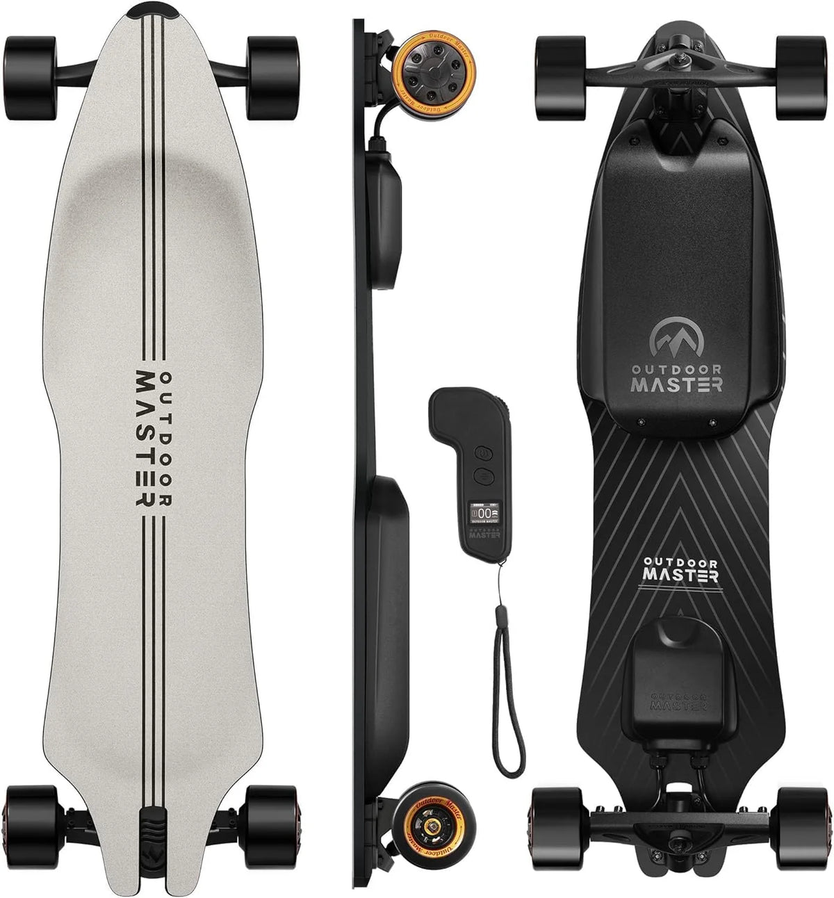 Caribou Electric Skateboard �� 32 MPH, 26 Mile Range, Dual 1000W Motors, Longboard for Adults & Teens, 6-Month Warranty