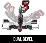 10-in 15-Amp Dual Bevel Sliding Compound Corded Miter Saw