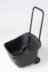 Two 65-gallon two-stage composting drums, equipped with large double doors and an open frame, are also provided along with a maze-style compost cart, a 1.85-gallon kitchen trolley-style compost bin, three rolls of corn bags, and a retractable plant t