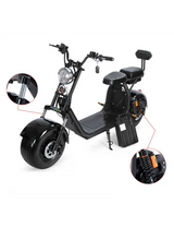 Fanco CITY COCO RANGE 2 AUTONOMIE 110 KM 1500 WATTS 40AH HOMOLOGU�E ROUTE