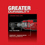 2567-22 M12 FUEL 12V Lithium-Ion Brushless Cordless High Speed 3/8 in. Ratchet Kit w/(2) Batteries, Charger and Bag