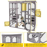 Catio Outdoor Cat Enclosure - Large Walk-In Kitty Cage
