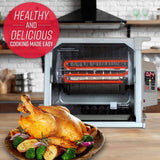 Digital Platinum Showtime Countertop Rotisserie Oven ST5000PLAT