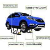 QuickJack 7000TL Portable Car Lift for Trucks & SUVs, 7000 lbs Capacity
