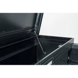 Husky 61.86 Matte Black Aluminum Low Profile Truck Box for Mid-Size Trucks