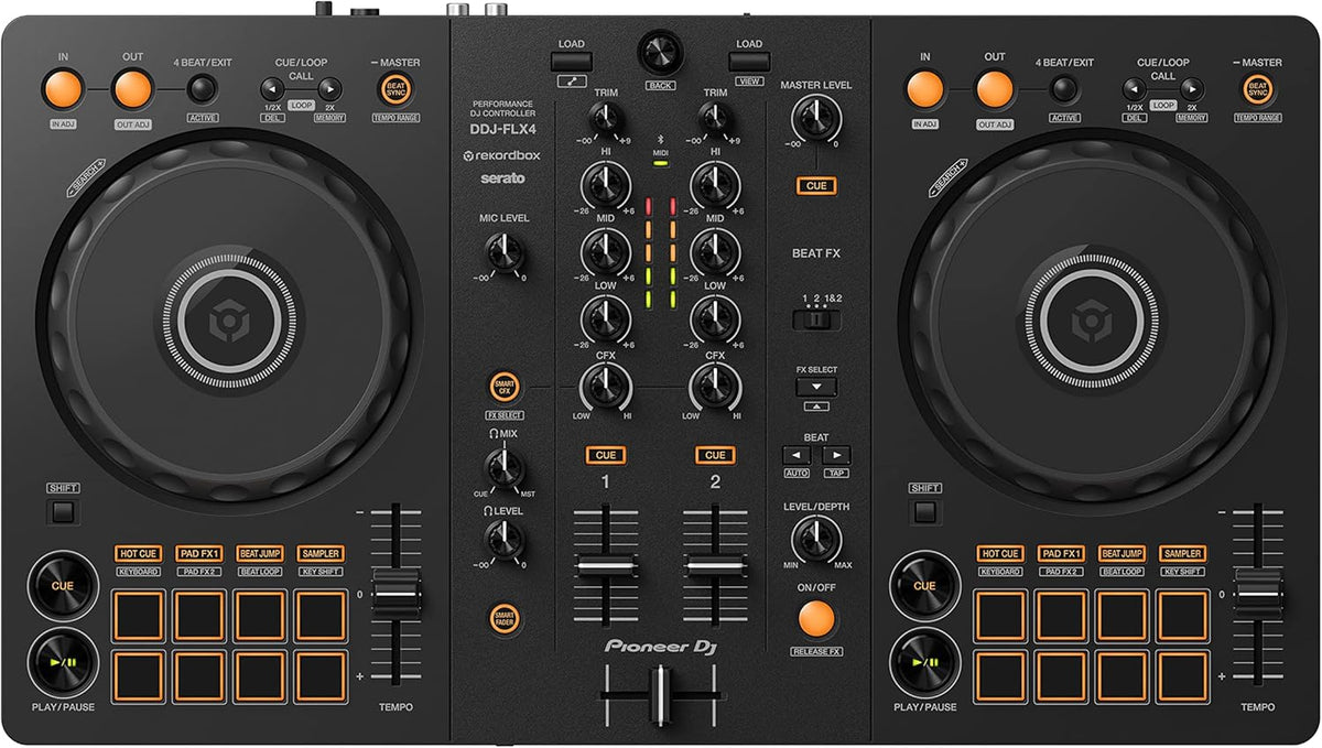 DJ DDJ-FLX4 2-Deck Controller �� Graphite