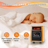 Dr Infrared Heater Portable Space Heater, Original, 1500-Watt, Cherry (Pack of 1)