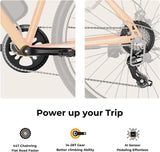 Eb5 Electric Bike 500W Motor 40Miles 20Mph