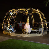Bubble Tent Pop Up Gazebo, 8-10 Person Igloo Dome Garden Patio Canopy Shelter