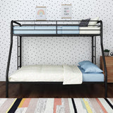 DHP Dusty Twin Over Full Metal Bunk Bed, Off White