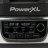 PowerXL Grill Air Fryer Combo Plus 6 QT 12 in 1 Indoor Slow Cooker, Roast, Bake, 1550 Watts, Stainless Steel Finish : Home & Kitchen